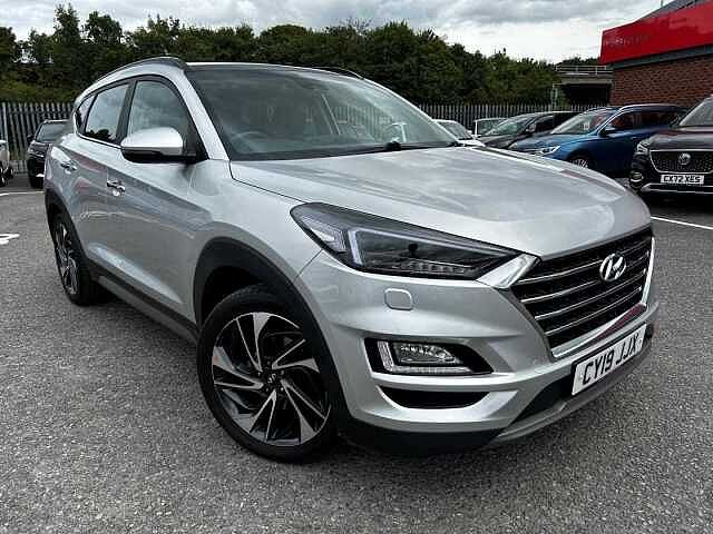 Hyundai TUCSON ESTATE 1.6 TGDi 177 Premium SE 5dr 2WD DCT Silver